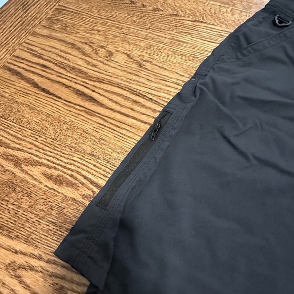 Wrangler Gray Nylon Stretch Cargo Shorts Men’s Size 36 - Picture 4 of 6